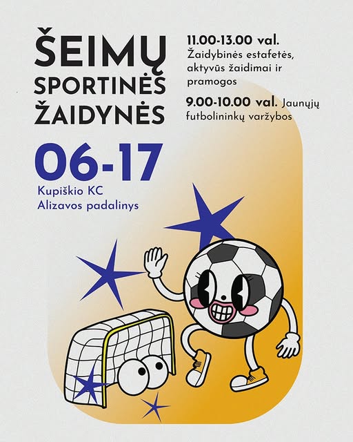 Šeimų sportinės žaidynės Alizavoje! 