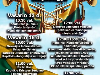 Lietuvos valstybės atkūrimo dienos minėjimo renginiai Kupiškyje