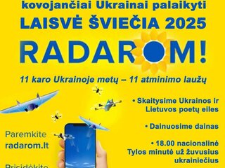 Kviečiame visus prisijungti į solidarumo akciją