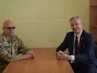NFIU NATO pajėgų integravimo vieneto vadų vizitas Kupiškyje