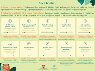 Informaciniai videofilmai padės tėvams stiprinti žinias, kaip apsaugoti vaikus nuo...