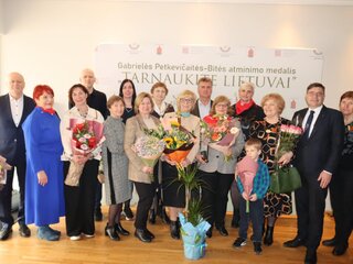 Pagerbti Lietuvai nusipelnę žmonės