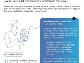 Bepiločiai orlaiviai masiniuose renginiuose