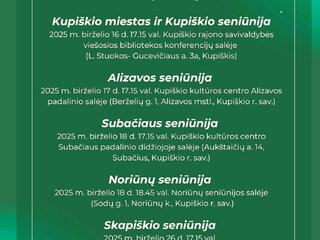 Kviečiame visus miesto ir rajono gyventojus aktyviai dalyvauti Kupiškio rajono savivaldybės mero...