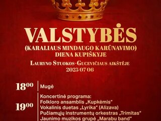 Valstybės (Karaliaus Mindaugo karūnavimo) diena Kupiškyje