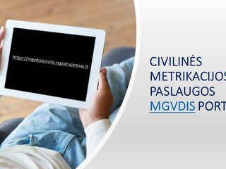 Kviečiame civilinės metrikacijos ir gyvenamosios vietos deklaravimo paslaugas užsisakyti...