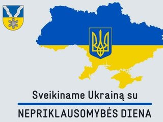 Sveikiname Ukrainą su nepriklausomybės diena