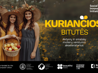 Tęsiasi registracija į „Kuriančios bitutės“ – 10 mėn. praktinę verslumo programą nuo idėjos iki...