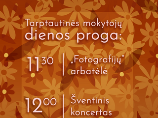 Visus buvusius ir esamus mokytojus, kitus švietimo įstaigų darbuotojus maloniai kviečiame...