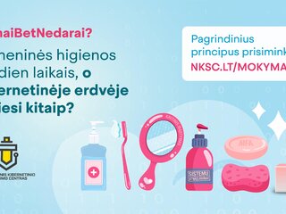 Kibernetinio saugumo mėnuo – NKSC kviečia prisiminti pagrindinius kibernetinės higienos principus! 