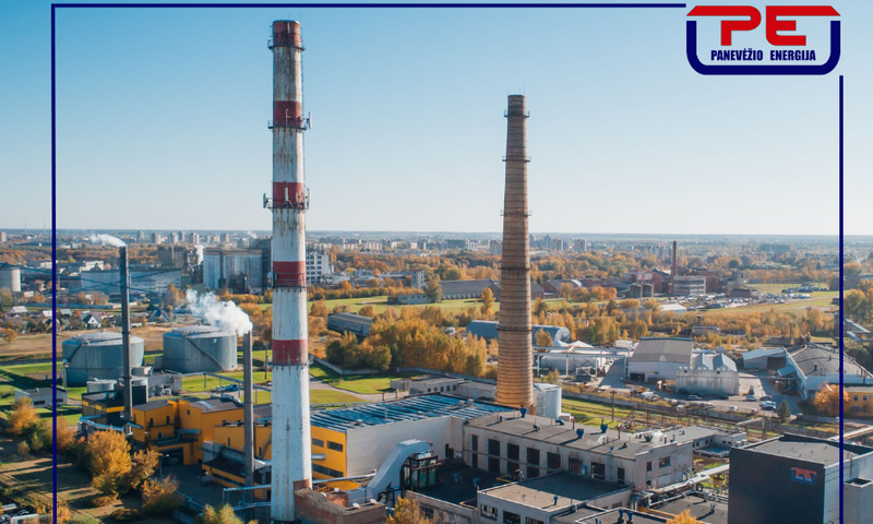 AB „Panevėžio energija“ šilumos kaina lapkritį panaši kaip pernai