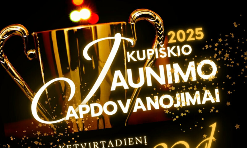  Kupiškio jaunimo apdovanojimai 2025 