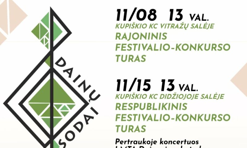 Tradicinis vokalinių ansamblių festivalis-konkursas „Dainų sodai 2025“
