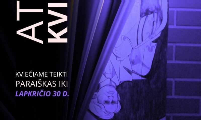 Atviras kvietimas parodoms