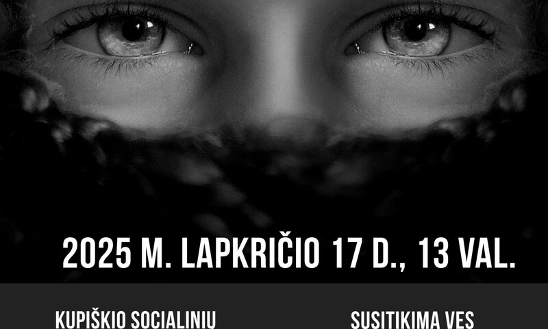 Kviečiame dalyvauti paskaitoje „Apsaugok save ir kitus: prekyba žmonėmis pavojai ir prevencija”