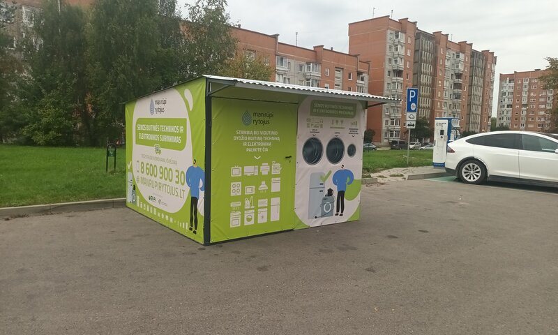 Rūšiavimas – dar lengvesnis: sparčiai daugėja elektronikos atliekų surinkimo vietų