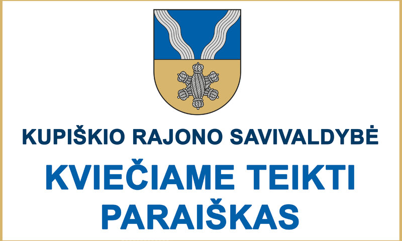 Kviečiame teikti paraiškas