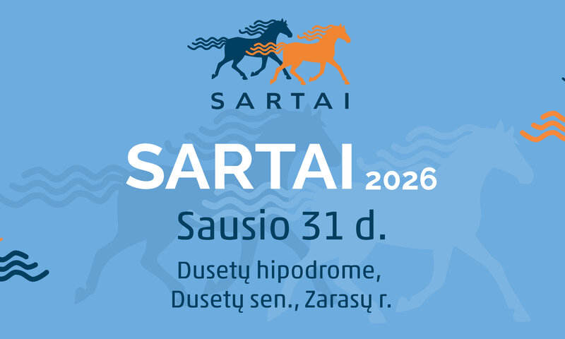 Legendinės žirgų lenktynės „Sartai 2026“ sugrįžta į Dusetas: azartas ant hipodromo ledo ir...