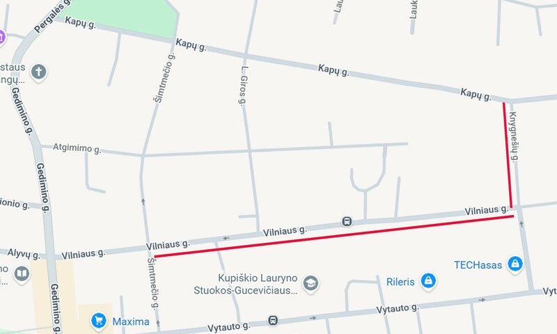 DĖMESIO! Dėl sniego šalinimo darbų Kupiškyje laikinai ribojamas eismas