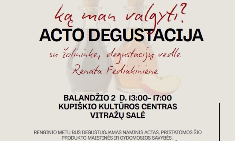 Kvietimas dalyvauti renginyje