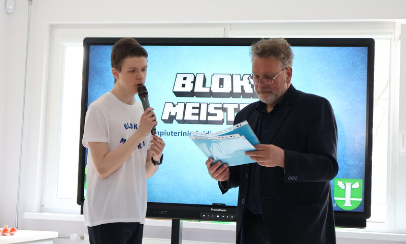 Kompiuterinio žaidimo „Minecraft“ varžybos „Blokų meistrai“