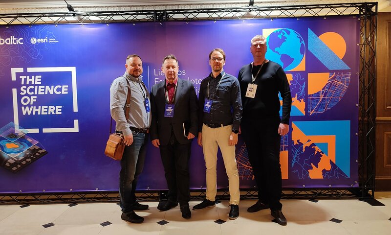 Savivaldybės atstovai dalyvauja Lietuvos Esri naudotojų konferencijoje