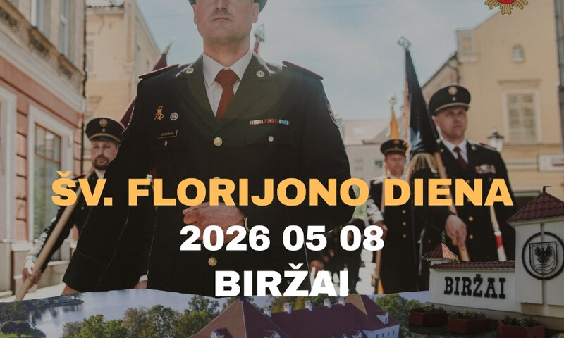 Šv. Florijono dienos minėjimas šiemet kvies į Biržus: pagrindinė šventė – gegužės 8 d.