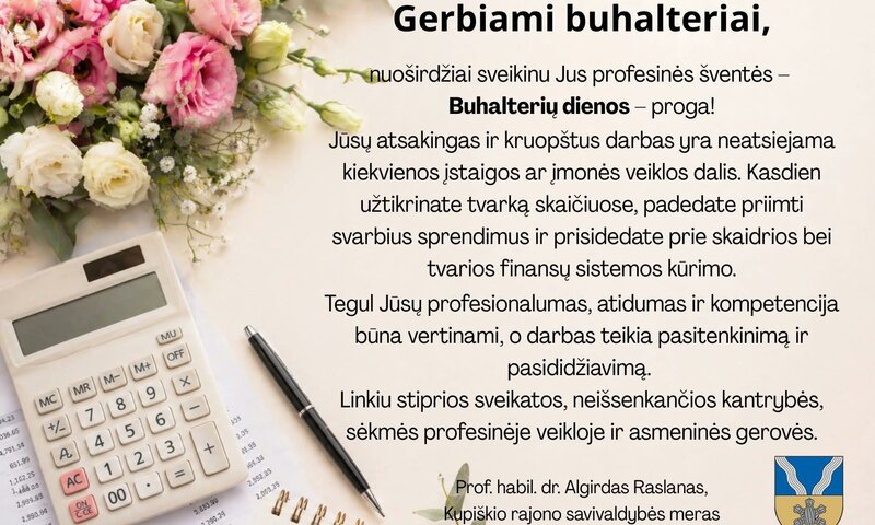 Antrąjį gegužės penktadienį minima Buhalterių diena