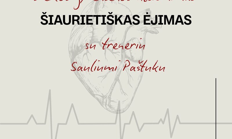 Projekto „Lėta. Karšta. Tikra.“ užsiėmimas „Šiaurietiškas ėjimas“