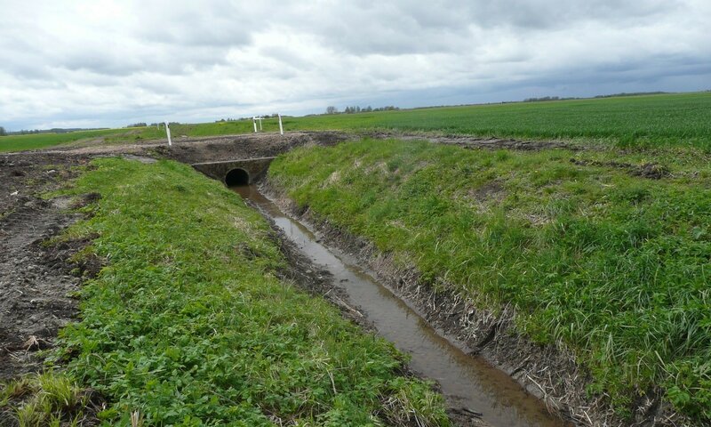 Melioracijos griovių remonto darbai 