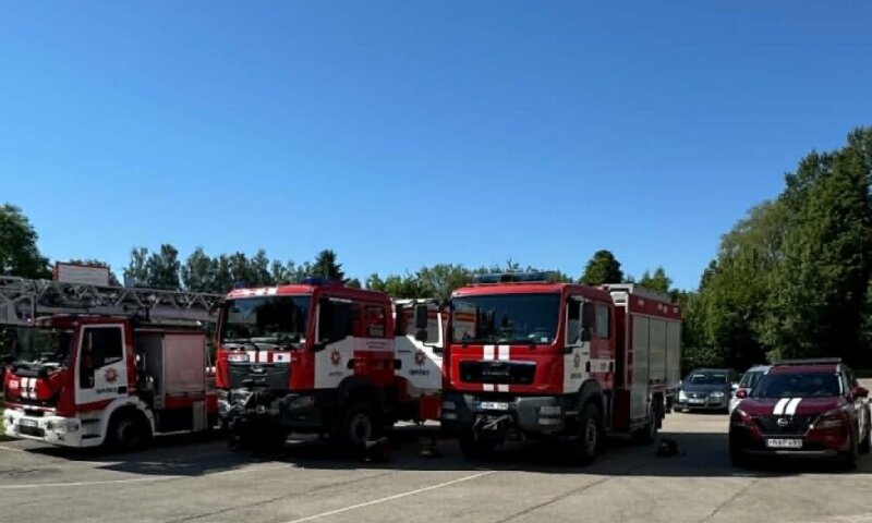 Kupiškio priešgaisrinės gelbėjimo tarnyboje viktorina „Būk saugus, mokiny!“