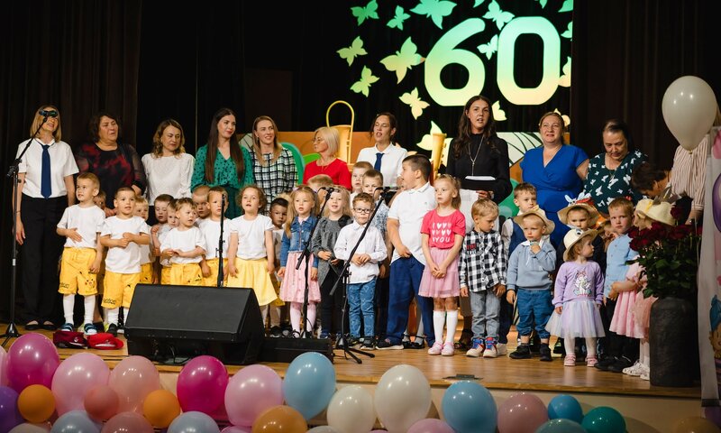 Subačiaus vaikų lopšelis-darželis paminėjo garbingą 60-mečio jubiliejų