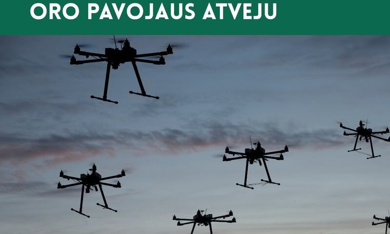 Atmintinė gyventojams „Oro pavojus. Ką svarbu žinoti ir kaip elgtis?“ 