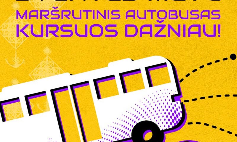 Į Kupiškio miesto šventę – viešuoju transportu