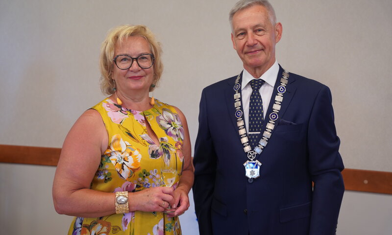Iškilmingame mero priėmime – padėka bendrystei ir partnerystei