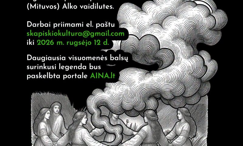 Kvietimas dalyvauti kūrybiniame konkurse „Alko vaidilučių legenda“
