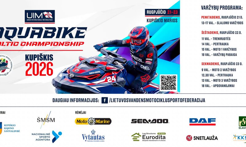 Kupiškio mariose – vandens motociklų varžybos ir įspūdingi oro pasirodymai