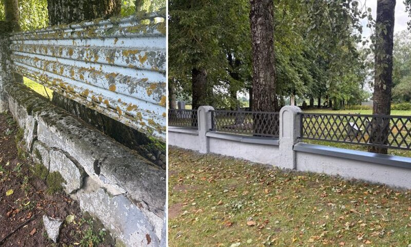 Kupiškio laisvamanių kapinių tvora atgavo istorinę išvaizdą