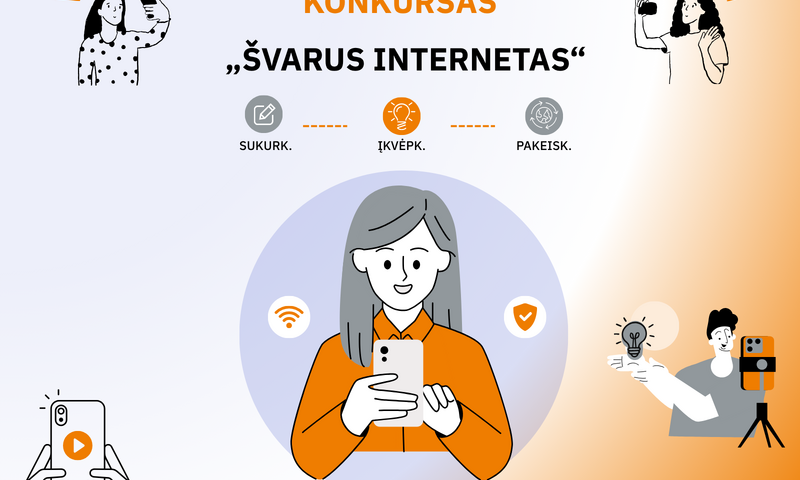 Nacionalinis moksleivių vaizdo turinio konkursas „Švarus internetas“