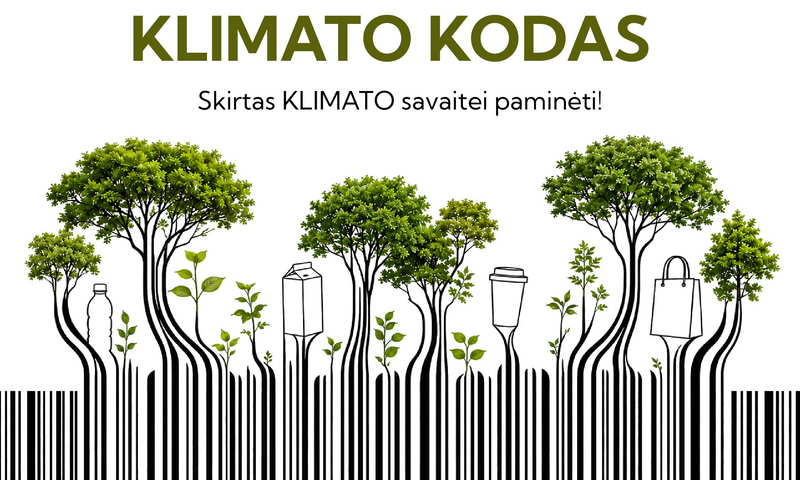 Kvietimas dalyvauti aplinkosauginiame protmūšyje „Klimato kodas“
