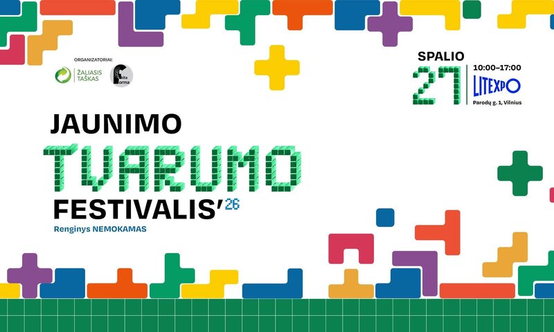 „Jaunimo tvarumo festivalis“ SUGRĮŽTA! 