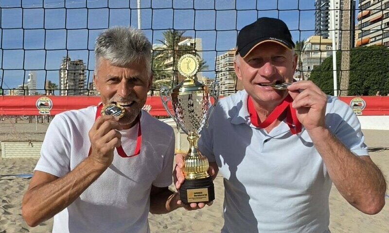 Kupiškėno Valdo Šabrinsko triumfas pasaulio veteranų tinklinio čempionate