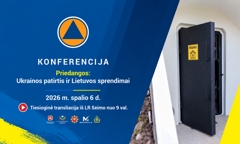 Kviečiame stebėti tarptautinę konferenciją „Priedangos: Ukrainos patirtis ir Lietuvos sprendimai“