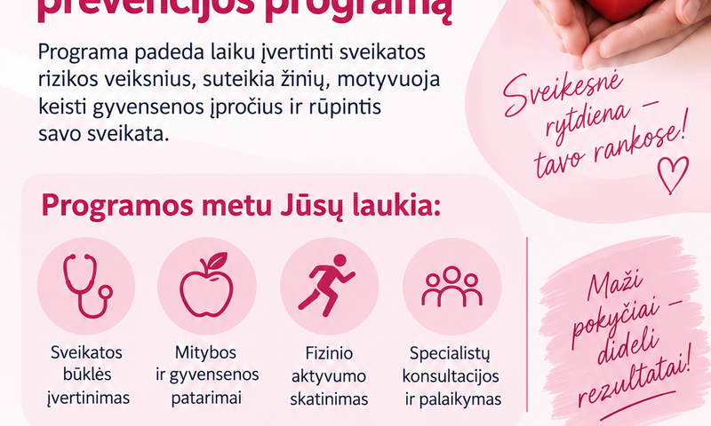 Širdies ir kraujagyslių ligų bei cukrinio diabeto prevencijos programa