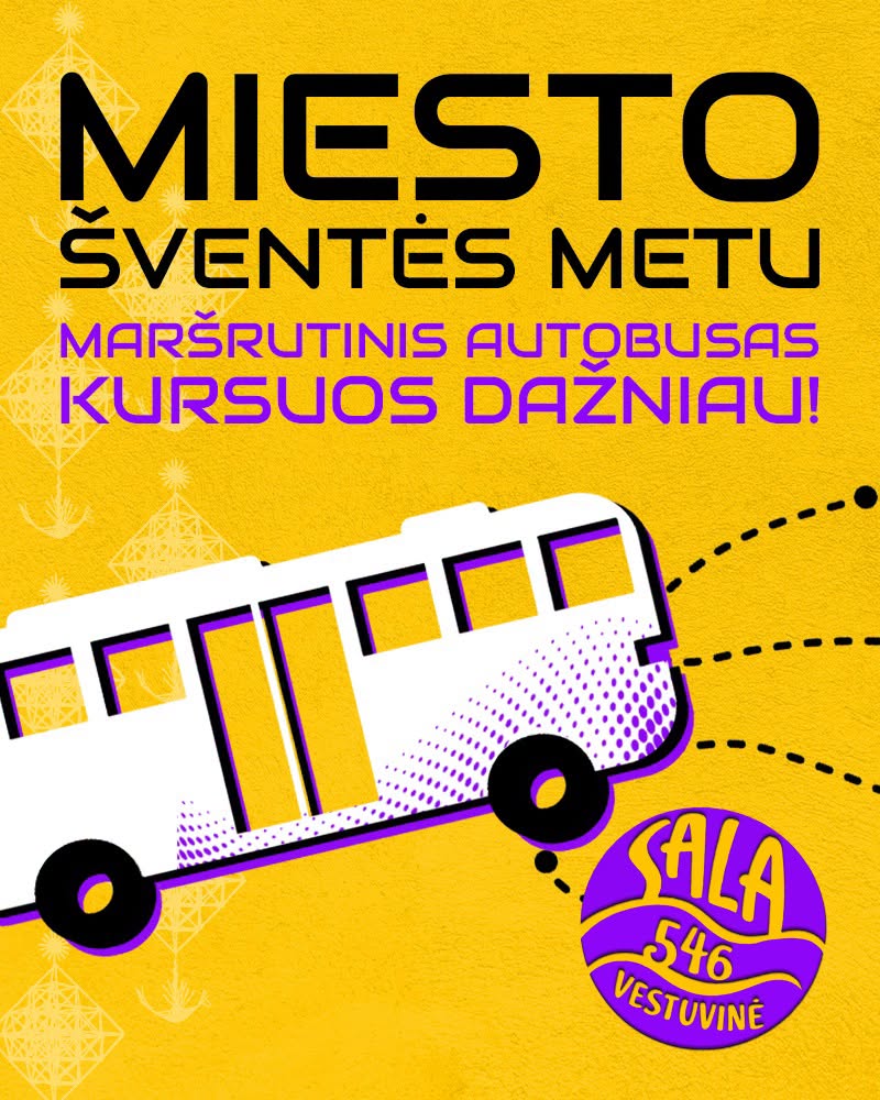 Į Kupiškio miesto šventę – viešuoju transportu