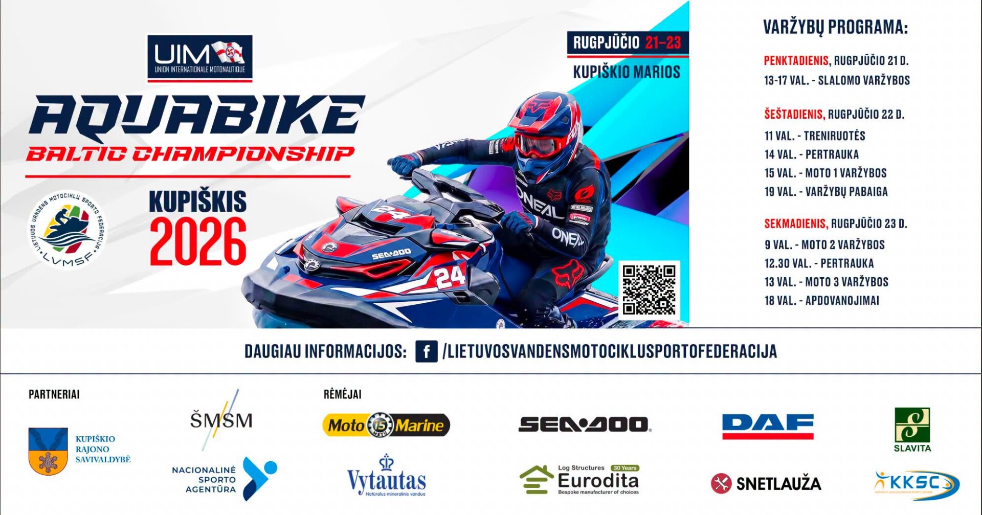 Kupiškio mariose – vandens motociklų varžybos ir įspūdingi oro pasirodymai