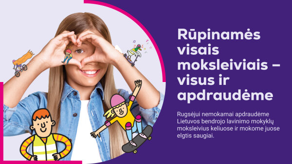 Kupiškio rajono savivaldybė tęsia partnerystę su akcija „Apsaugok mane“