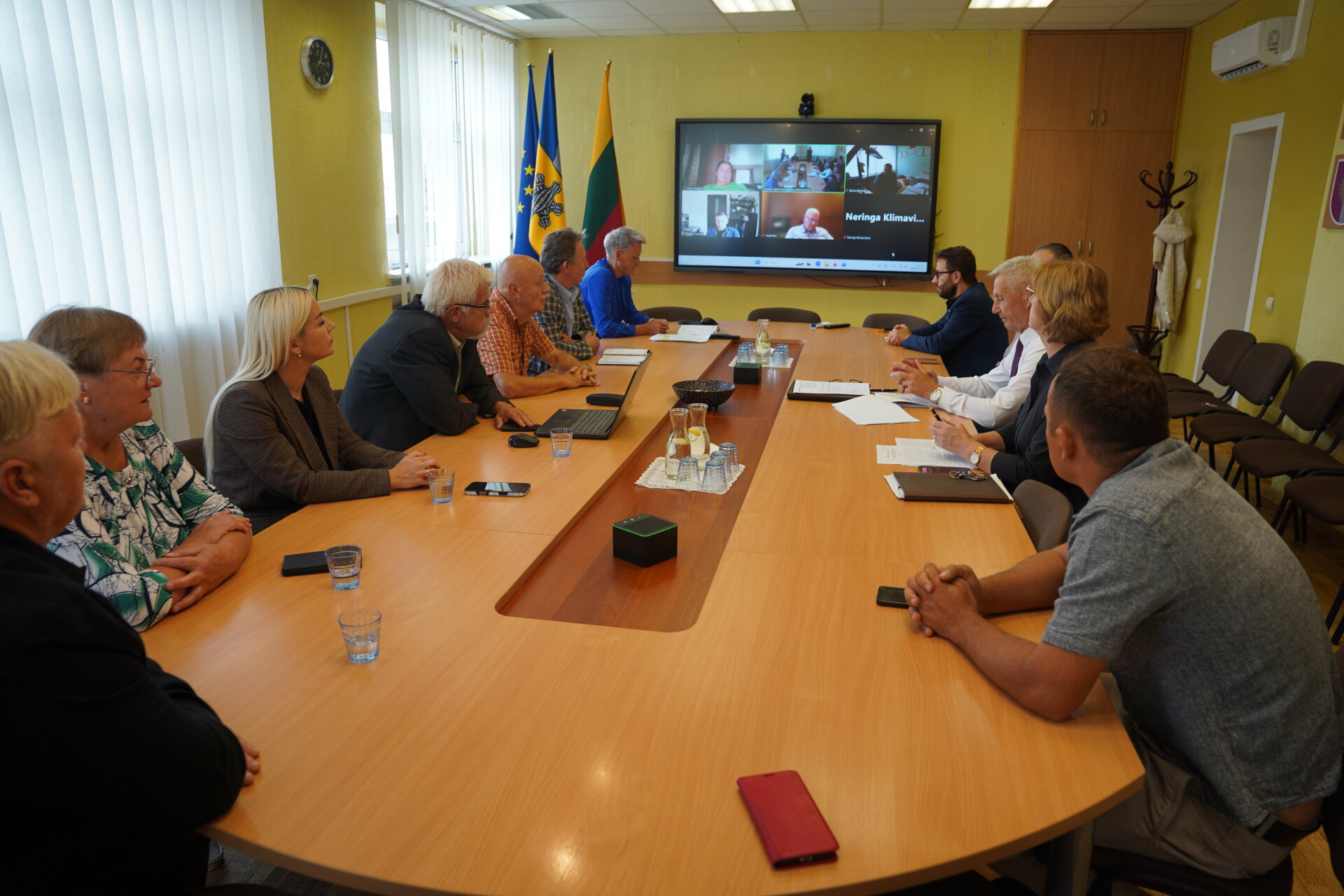 Savivaldybėje pristatytas 5,5 MW saulės energijos parko projektas