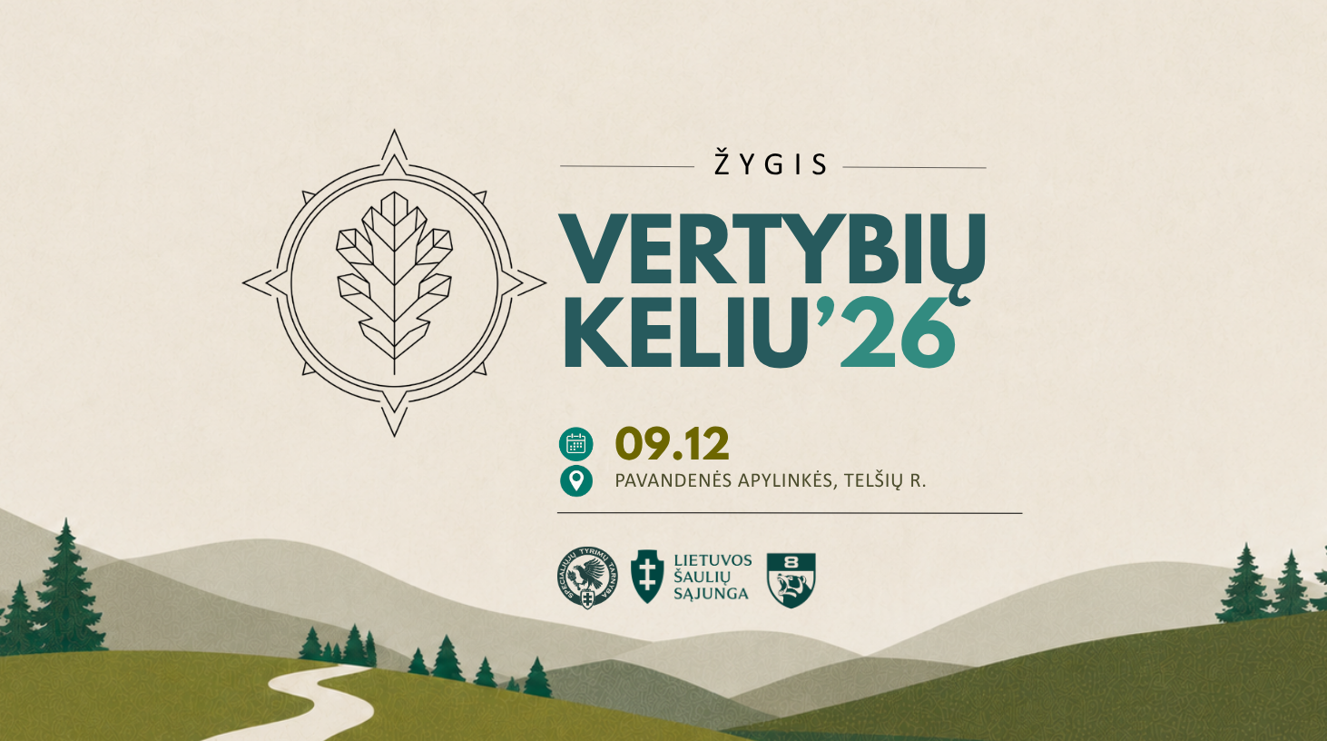 Žygis „Vertybių keliu’26“