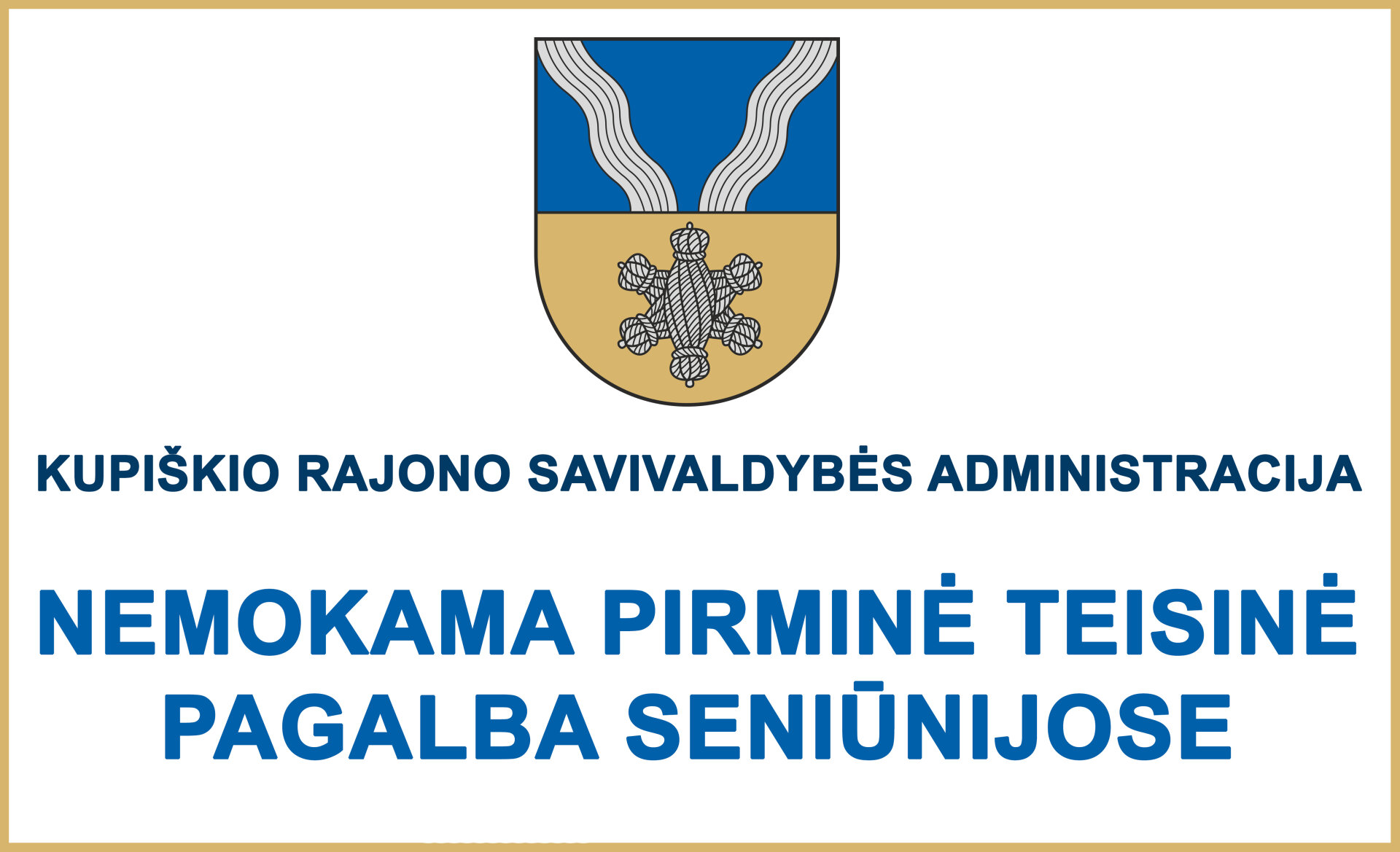 Pirminė teisinė pagalba seniūnijose